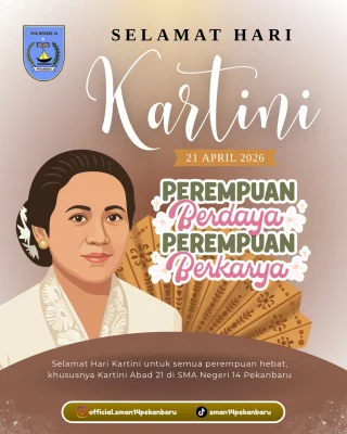 Instagram post from official.sman14pekanbaru. This post is in position 1.