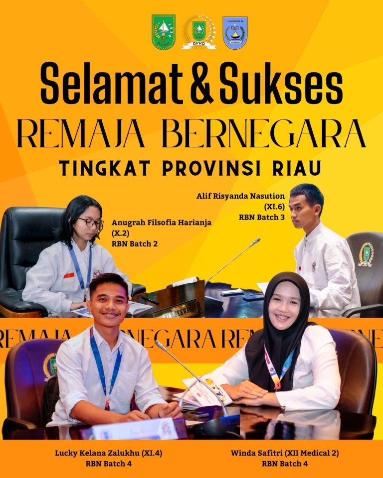 Instagram post from official.sman14pekanbaru. This post is in position 3.