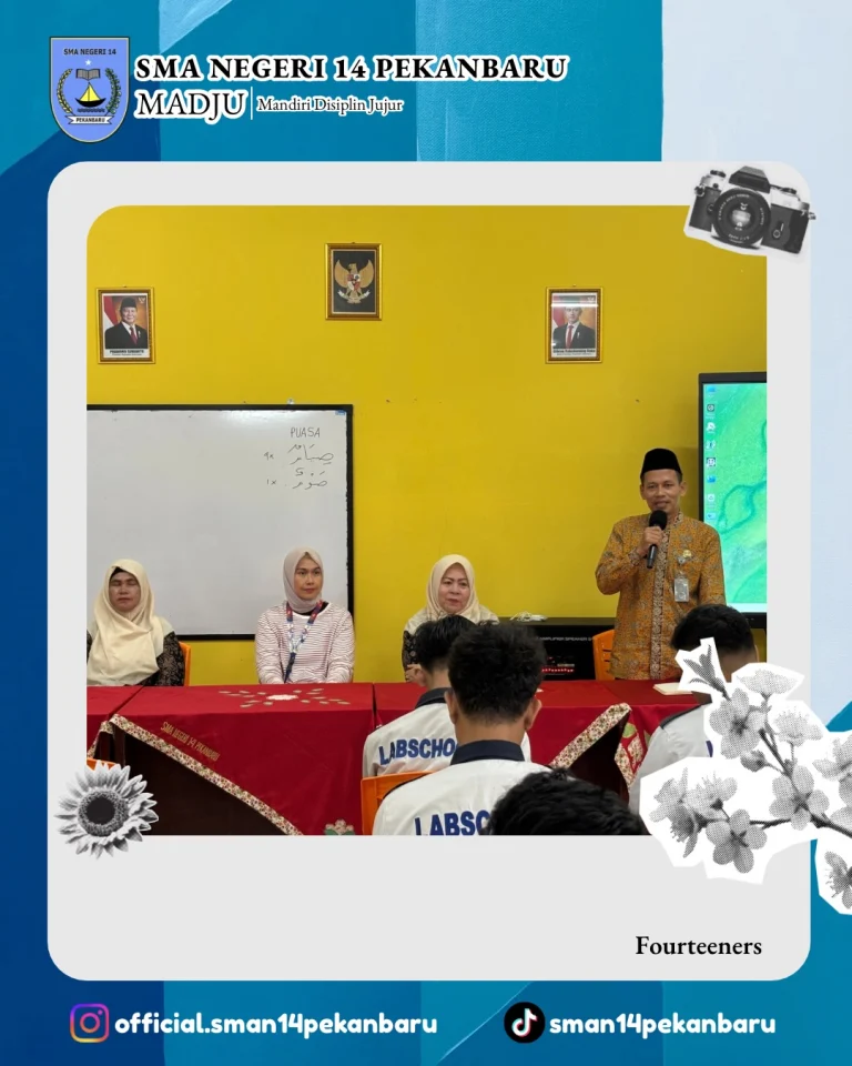 Instagram post from official.sman14pekanbaru. This post is in position 2.